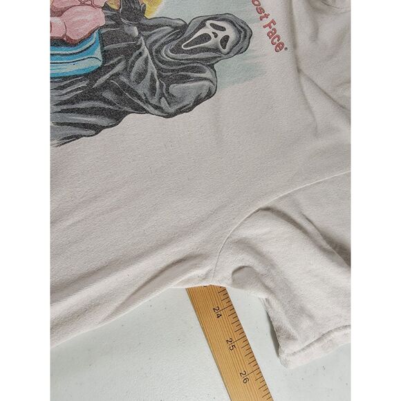 Vintage Ghost Face White T-shirt - XL - Picture 5 of 7